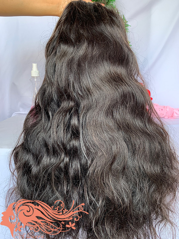 Csqueen 9A Body Wave U part wig 100% Virgin Human Hair 180%density